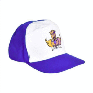 Topi Harian PUTIH UNGU